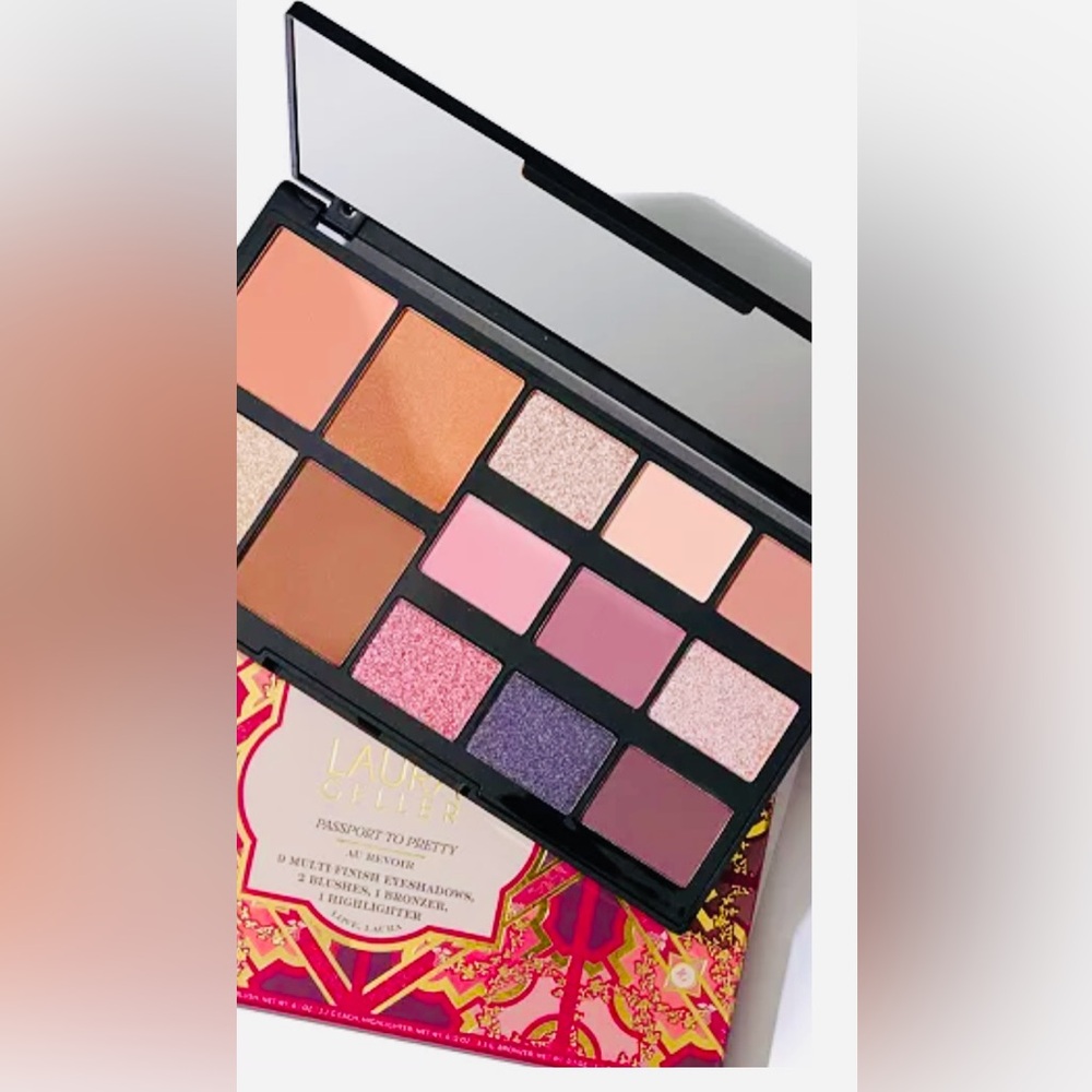 New Laura Geller Passport to Pretty Eyeshadows Blushes Bronzer Highlighter - Picture 5 of 16